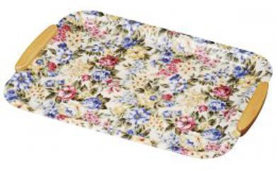 滑り止めトレー フローラ 木取手付 M［YS22］