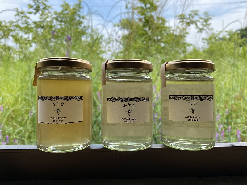 自社製造の国産はちみつ3本セット！