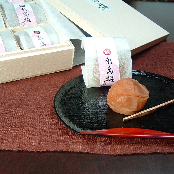 はちみつ梅干し 贈答用木箱入り 18粒個包装[大玉]4L 紀州南高梅 うめぼし 紀伊国屋文左衛門本舗【TC20】