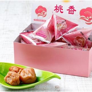 紀州南高梅 はちみつ梅干＆桃の梅干（テトラピロー）各12個入り【US11】