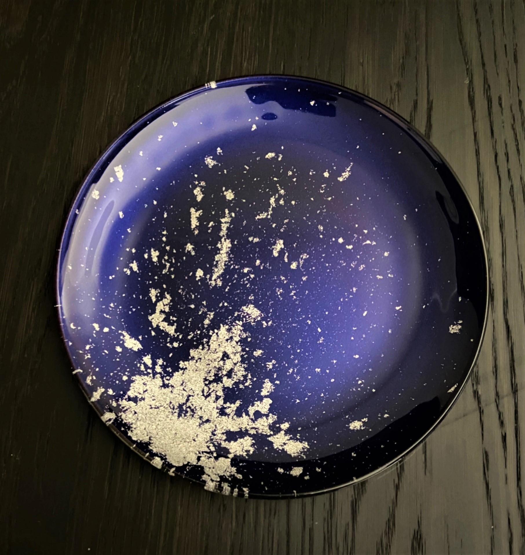 【全4回】 フラットプレートM 定期便 【 3月発送：墨桜純白 6月発送：花火マジョブルー 9月発送:紅葉漆黒 12月発送：マジョ銀箔ブルー 】【NF1】