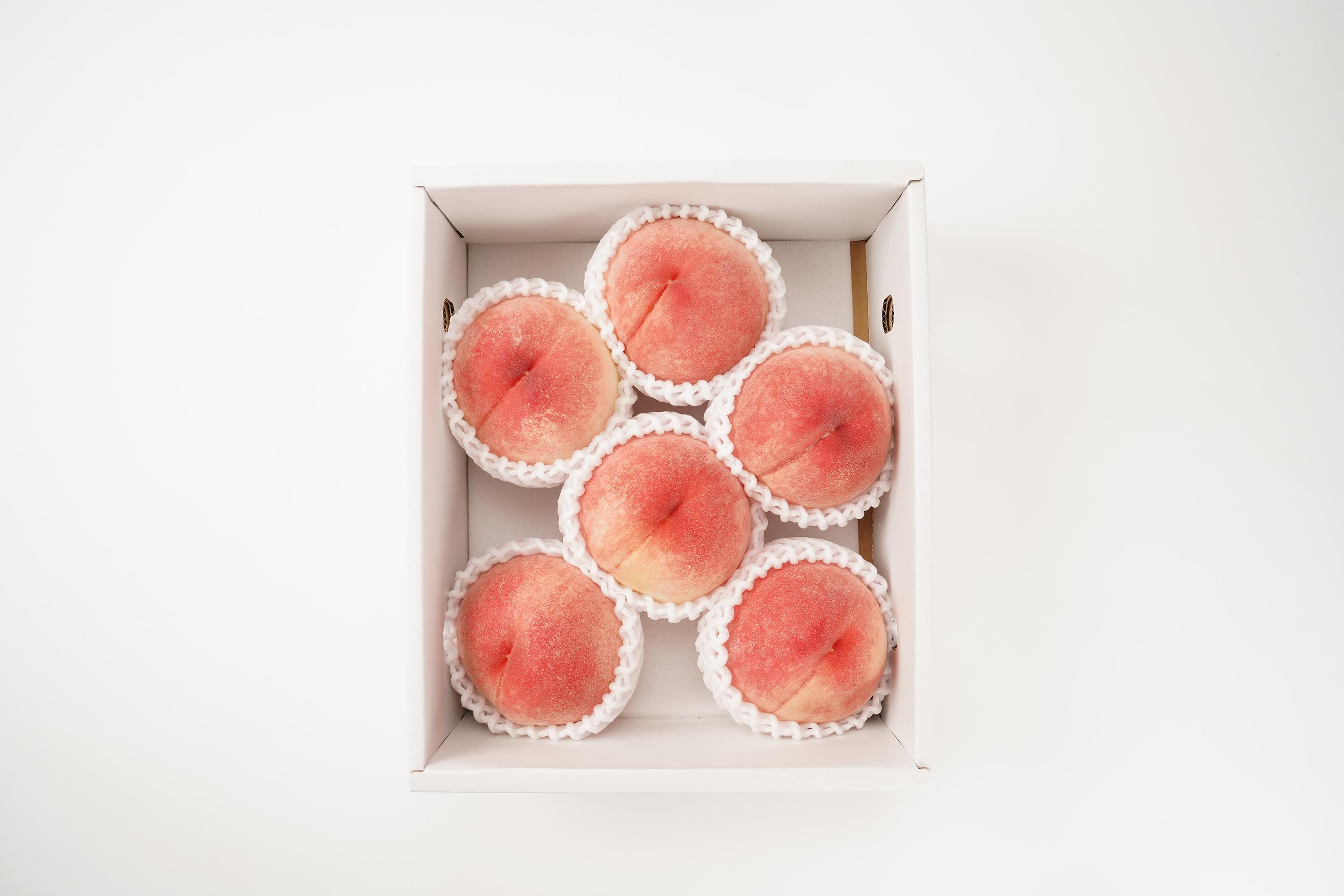 先行販売！［モモ］ 白鳳　桃の王様！約2kg6～8個 ［2026年6月下旬頃より順次発送］［秀品］こだわり農家厳選 ［KG12］