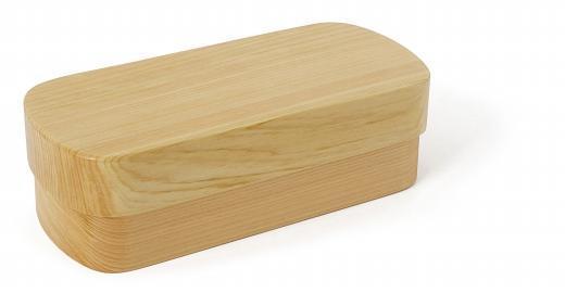 紀州桧弁当箱 タイプS－4 NA ナノコート あずま袋セット