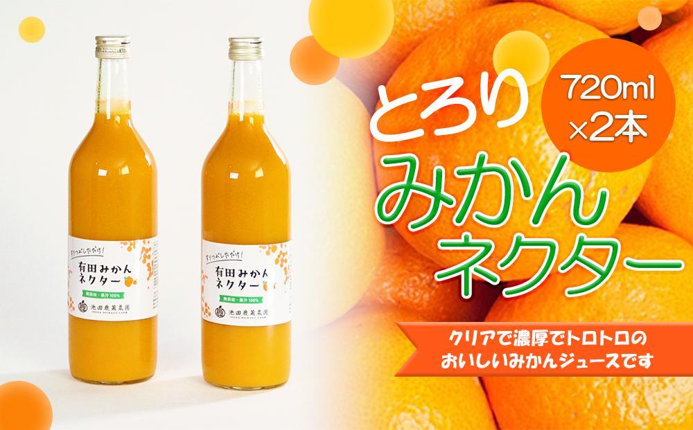 とろり みかんネクター 720ml×2本［IKE225］