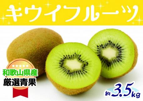 和歌山の太陽のめぐみたっぷり　キウイフルーツ(約３.５kg)★11月下旬～12月上旬発送★