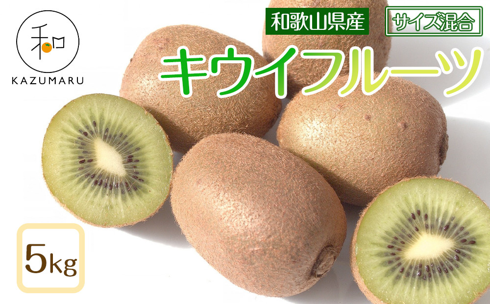 森本農園の キウイフルーツ 約5kg 和歌山県産 サイズ混合 ［北海道・沖縄・離島配送不可］［2026年2月上旬から順次発送］［RN127］