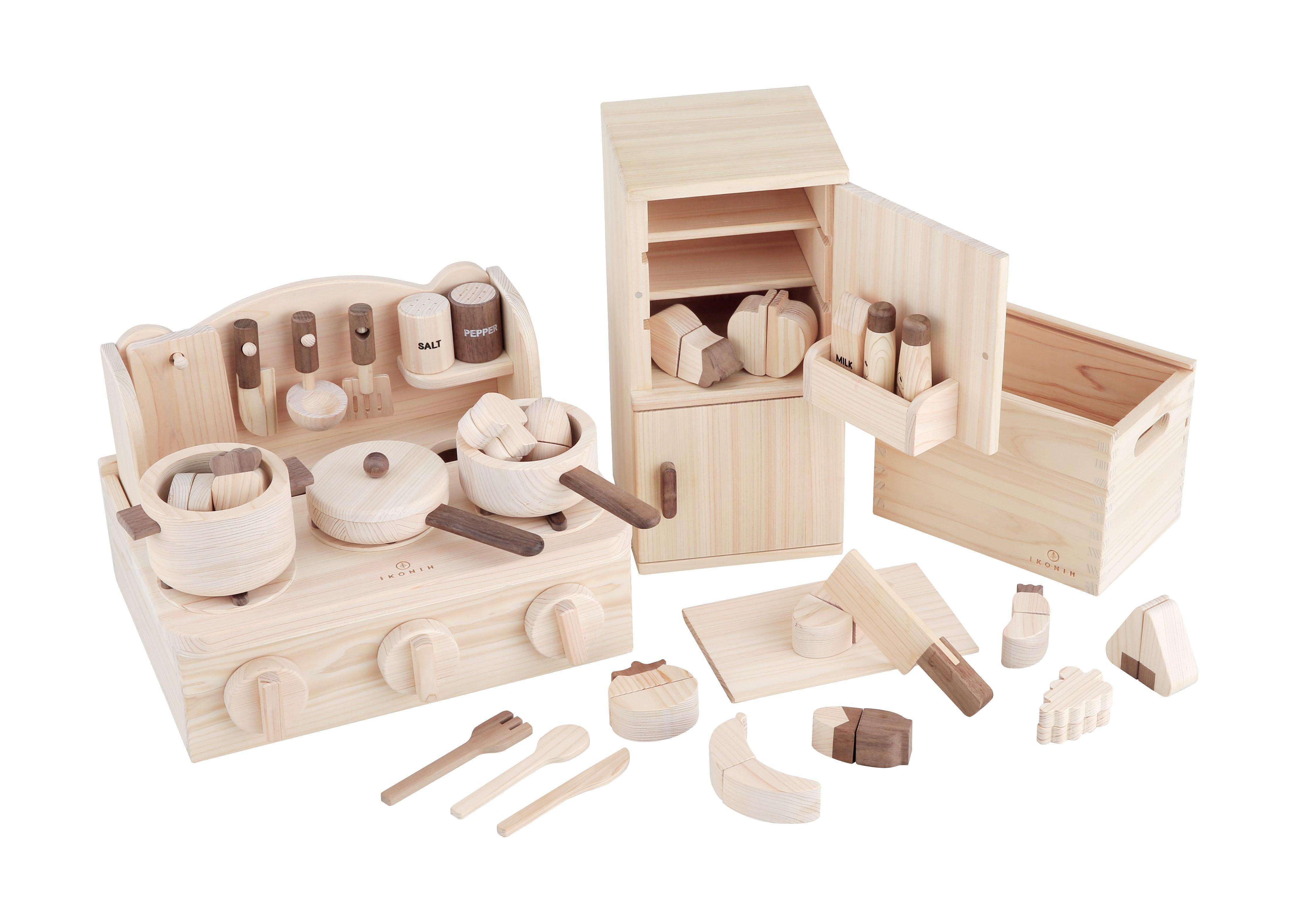 国産檜 おもちゃ IKONIH／アイコニー クッキングセット