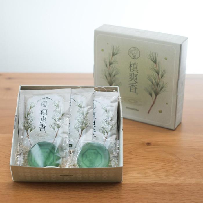 槙爽香。ギフトBOX 『爽』 石鹸 入浴剤 セット