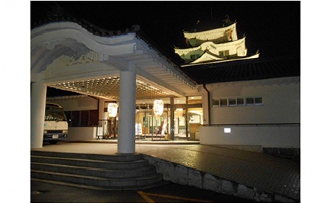 Q6004_湯浅温泉 湯浅城 B会席（2名様ペア）1泊2食プラン