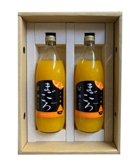 ZE6368n_有田みかんジュース100％1000ml 2本セット化粧箱入り【
