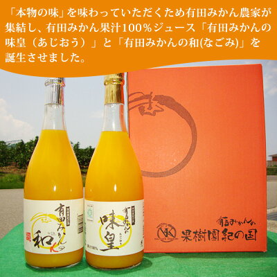 ZY6103n_有田みかんの味皇 180ml×12本 セット【和歌山 みかんジ