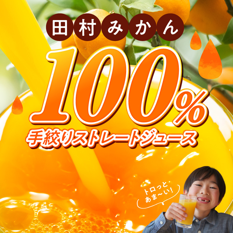BP6010_かねよし農園 田村みかんジュース 10本セット