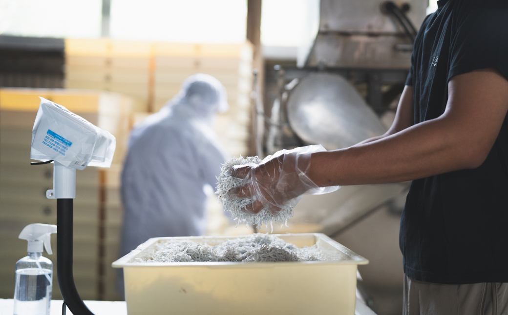 C6034n_優良県産品 認定 釜揚げしらす 茹でたて 釜揚げ しら