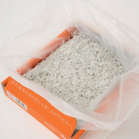 C6039n_【冷蔵】 茹でたて 釜揚げしらす 海の恵み 500g 紀州湯