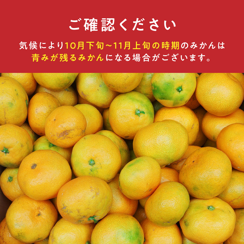 BK6014_有田 庄助みかん 7kg【家庭用 サイズ混合】