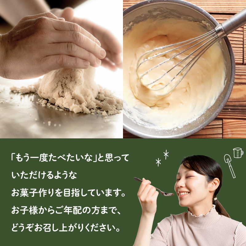 AS6006_焼菓子詰め合わせカステラ５個、ドーナツ5種、マドレ