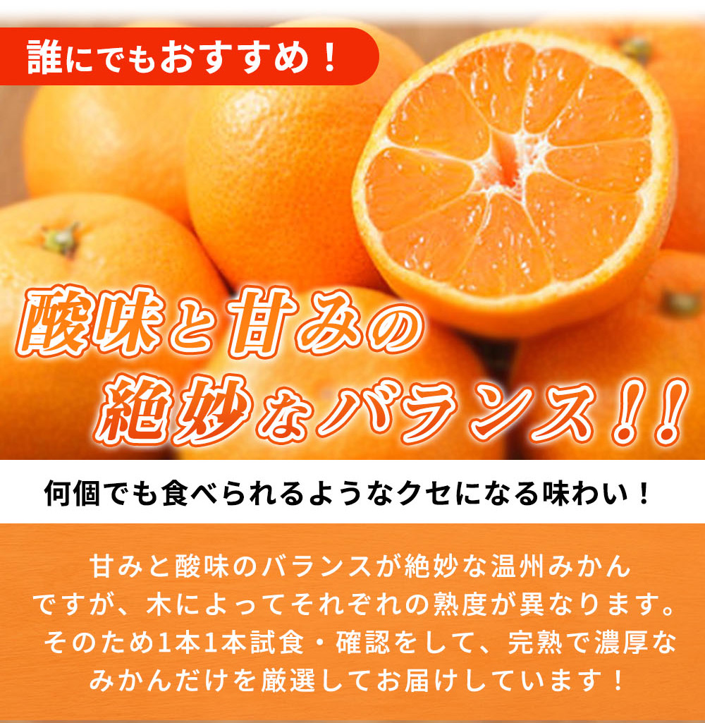 G7043_【2026年11月下旬より発送】紀州有田産 濃厚甘熟温州み