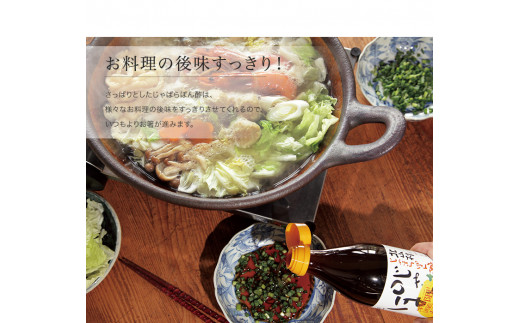 V7256_じゃばらポン酢 じゃぽん 360ml×5本セット 邪払 ジャバ