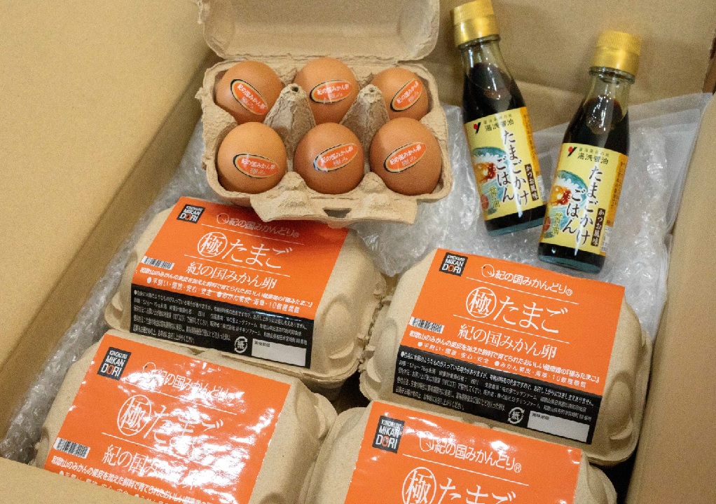 DO6009n_紀の国みかん 極みたまご TKGセット
