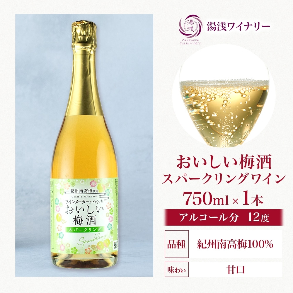 KG1015_ワインメーカーが作ったおいしい梅酒 スパークリング