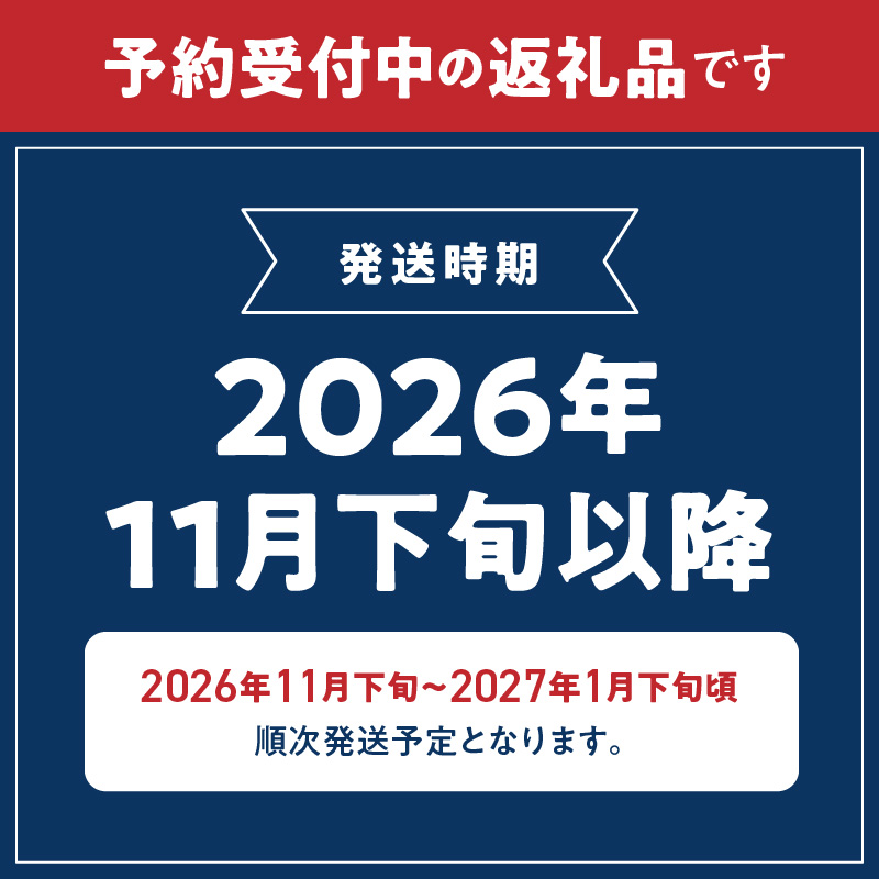 G7341_【2026年11月下旬より発送】高級ブランド 田村みかん 10k