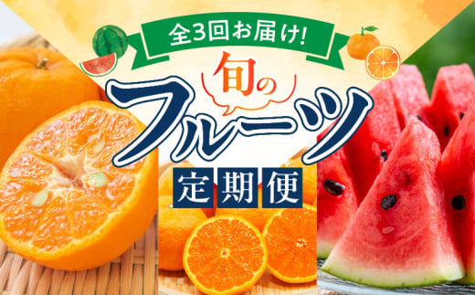G60-T62_【定期便 全3回】紀州和歌山産旬のフルーツ定期便（