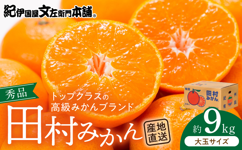 V7472_【2026年先行予約】田村みかん／9kg秀品【大玉サイズ】