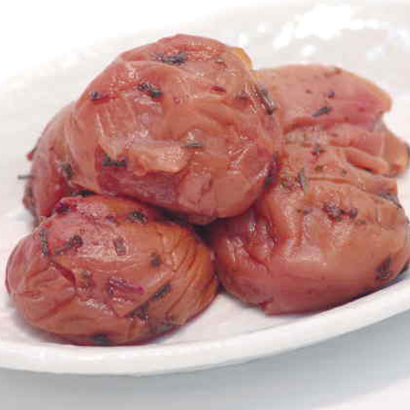 AB7081n_【紀州南高梅】しそかつお梅干し つぶれ梅 (はちみつ