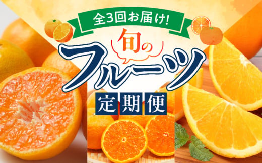 G60-T57_【定期便 全3回】紀州和歌山産旬のフルーツ定期便（