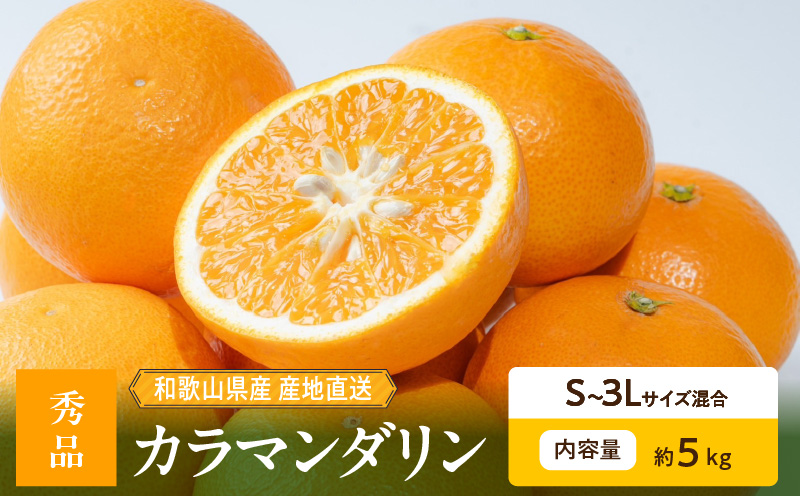 ZE6501_【2026年先行予約】和歌山県産　カラマンダリン　5kg