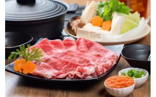 ▼熊野牛 リブローススライス すき焼き・しゃぶしゃぶ用 500g　国産牛 リブロース スライス 【mtf311-rib-500B】