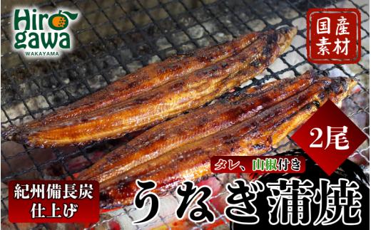 うなぎ 蒲焼き  ( 国産 ) 紀州備長炭で焼き上げ無添加 / 鰻 国産 うなぎ蒲焼き うな丼 うな重【fki205-200g-2】