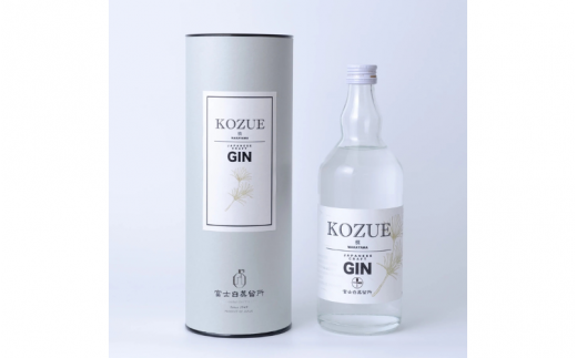 ▼〈クラフトジン〉槙 -KOZUE-　700ml 化粧箱入 / お酒 ジン アルコール 和歌山 ギフト プレゼント【sta707-p-700】