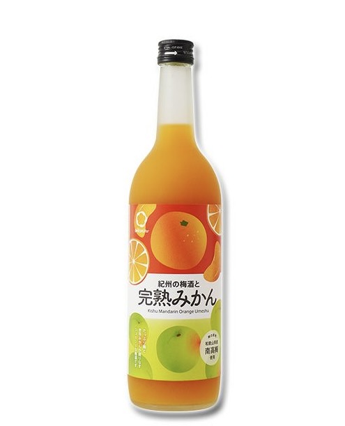 ▼〈紀州　南高梅使用〉完熟みかん梅酒　720ml  / お酒 リキュール お酒セット アルコール 和歌山 ギフト プレゼント 【sta705-ks-mk】