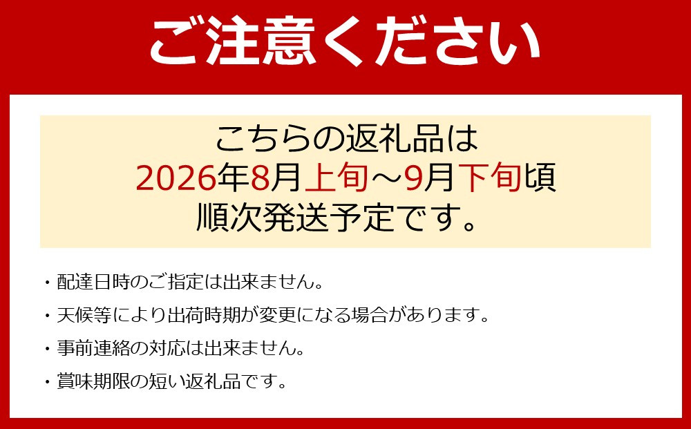 ［先行予約］種なし巨峰と旬の梨　約２kg［2026年8月上旬以降順次発送］