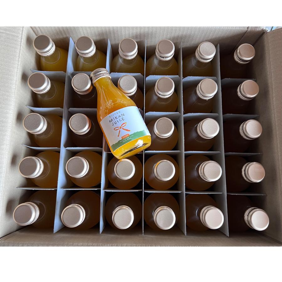 果実飲料 みかんジュース 180ml×30本 草生栽培園の無添加【数量限定】