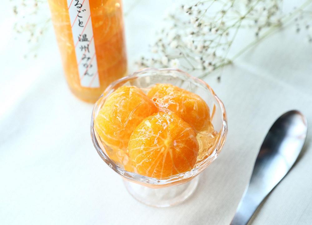 ジュレ仕立てのコンポートセット