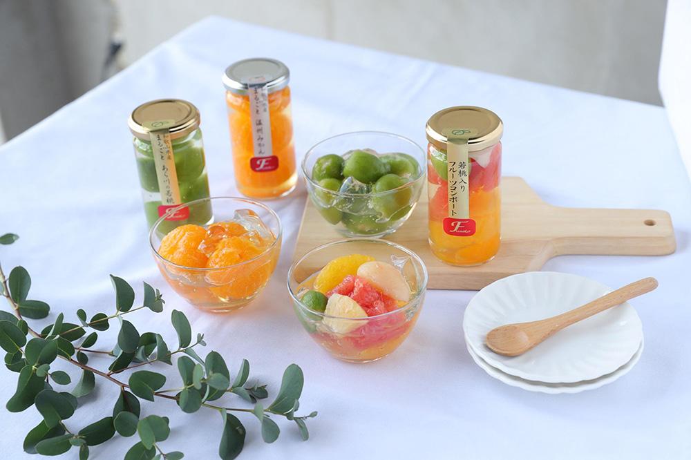 コンポート（ハーフ）果実の宝石箱