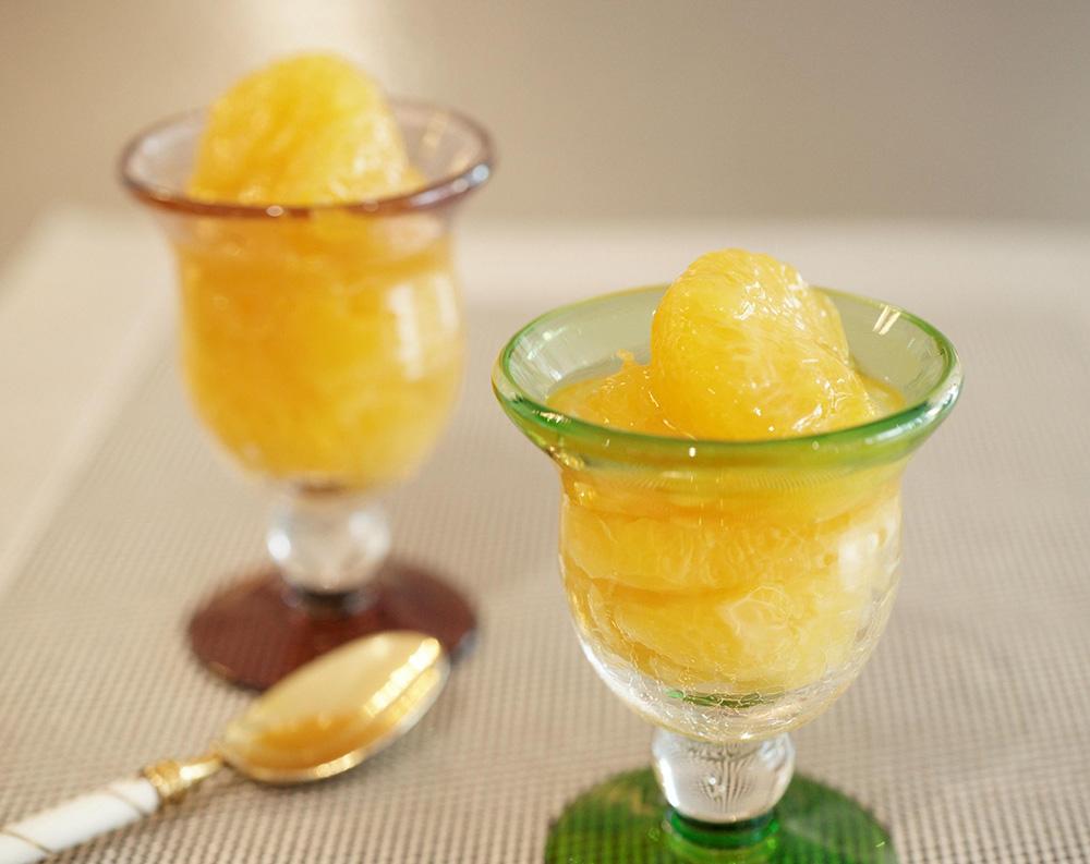 ジュレ仕立てのコンポート（ハーフ）