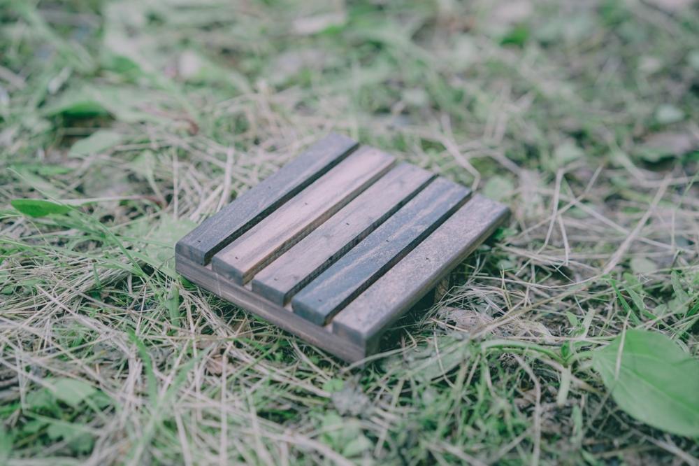 ホームからキャンプまで【《パレット》コースター 5枚セット】アウトドア用（SIL CAMP）