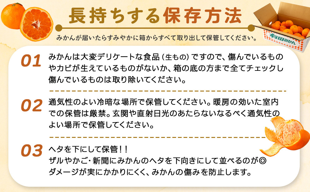 手が止まらない 訳あり 有田みかん 約3kg 大きさ無選別（2S〜3L） 糖度11度以上 鳴川農園 　［2026年11月以降発送予定］