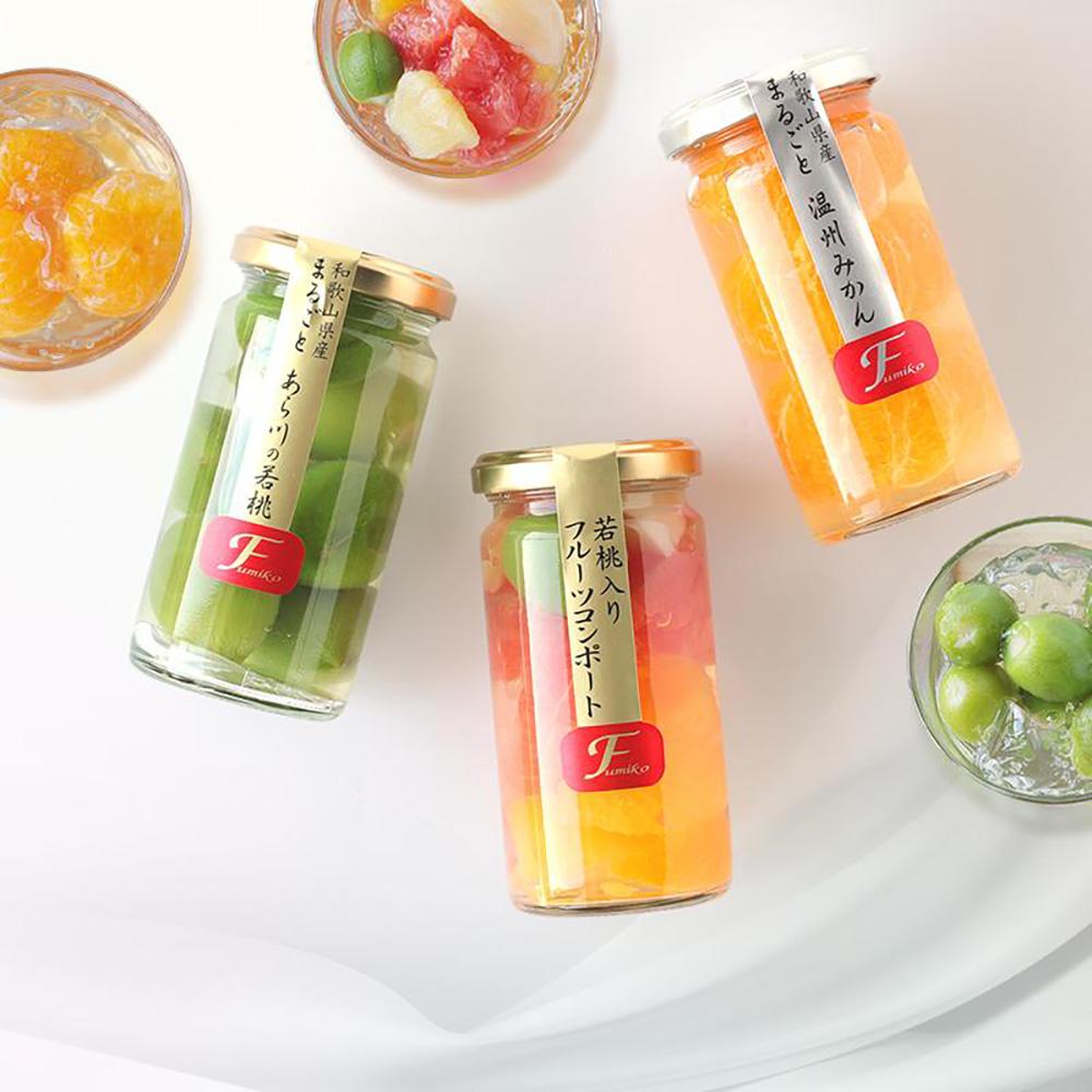 コンポート（ハーフ）果実の宝石箱