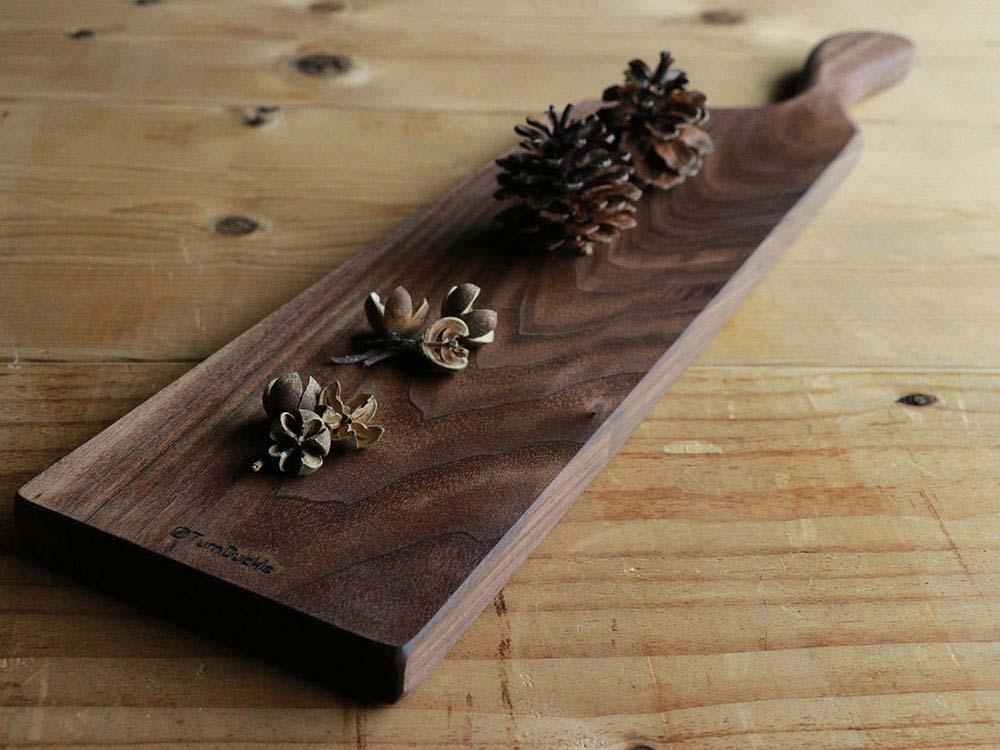 ブラックウォルナットのカッティングボード　ロング