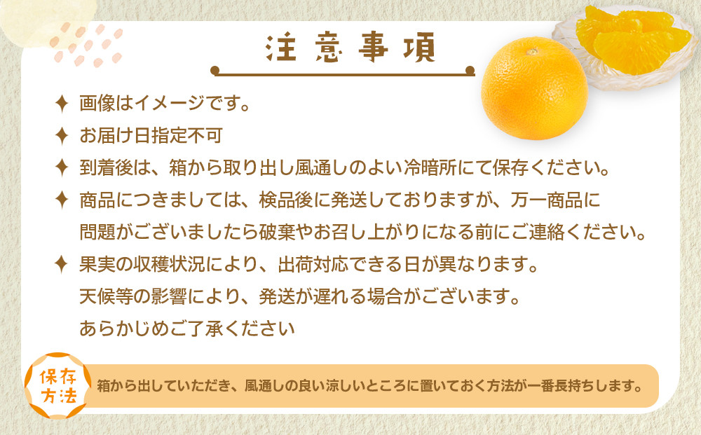 【産地直送】☆八朔☆サイズ混載（M～２L）☆9kg