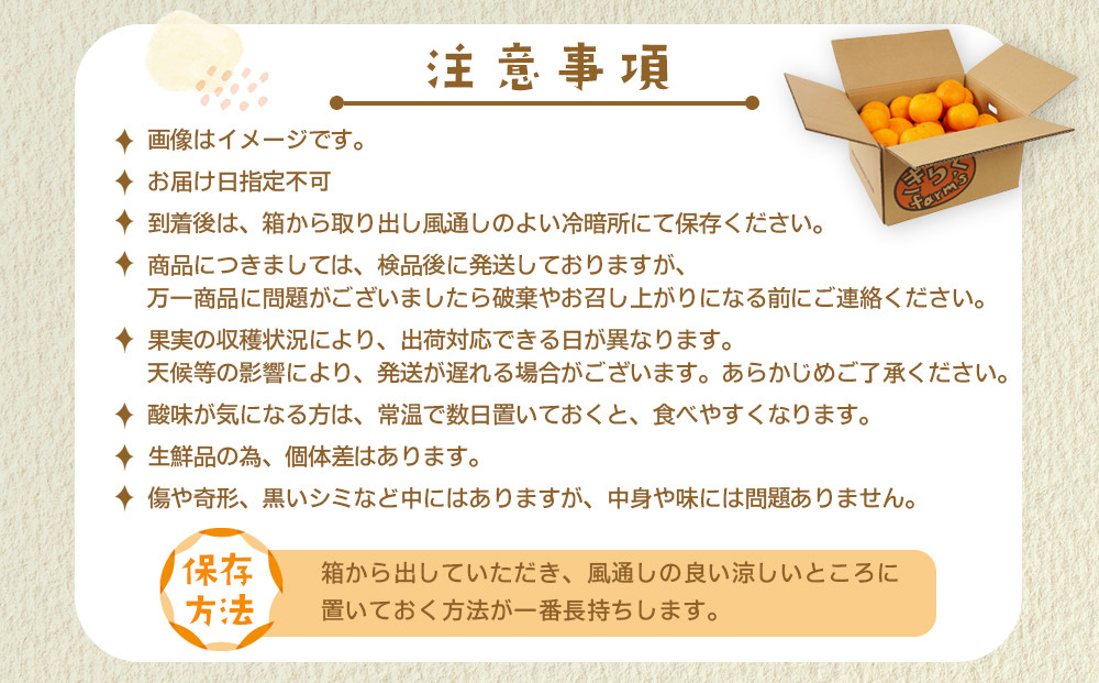 【産地直送】☆不知火☆家庭用☆約10kg