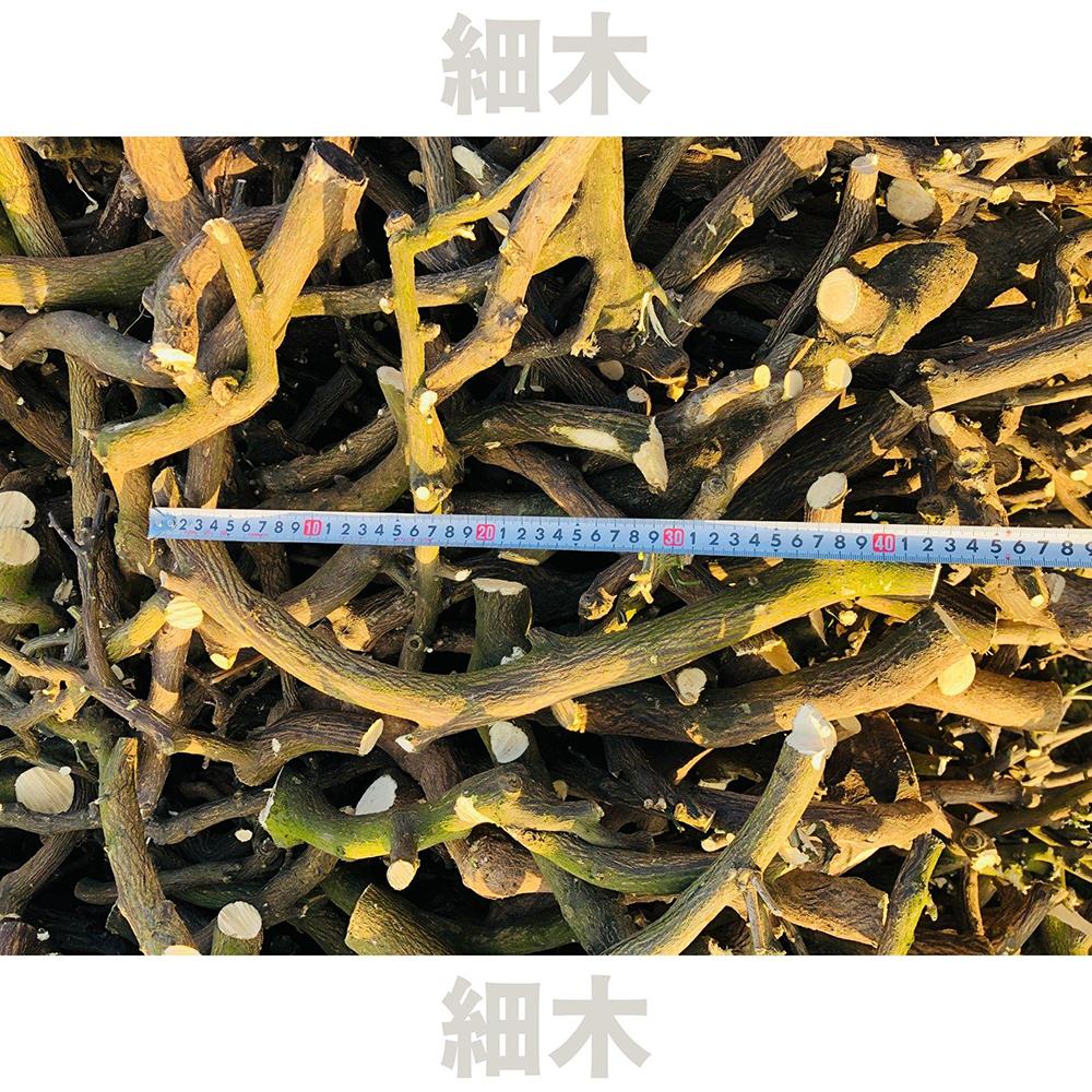 薪 キャンプ用 有田みかんの薪10Ｋg(細木・中太)