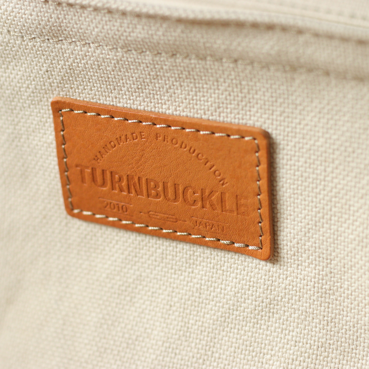 【ベージュ×イエローレザー】SB-07 倉敷帆布×革 レザー ショルダーバッグ