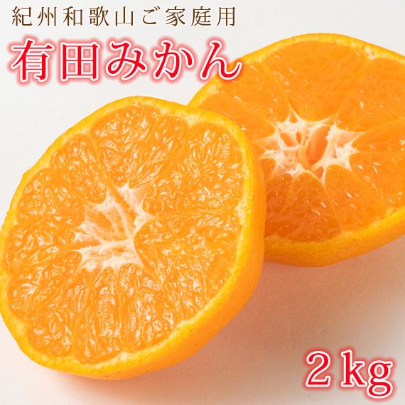 ［ご家庭用訳あり］紀州有田産濃厚完熟温州みかん 約2kg［2026年11月下旬以降発送］［先行予約］