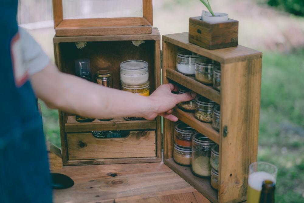 ホームからキャンプまでスパイスボックス】アウトドア用（SIL CAMP）