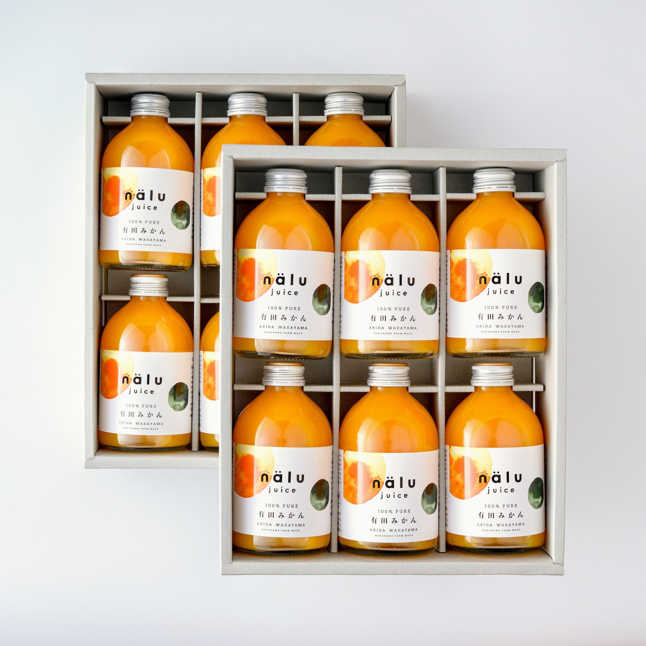 nalu juice 有田みかん 250ml × 12本 セット 鳴川農園